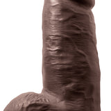 Au Naturel - Chub - 10 Inch Dildo - Chocolate BL-15496