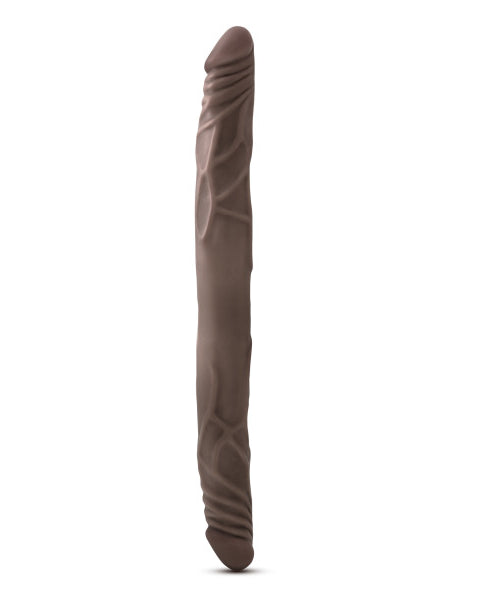 Dr. Skin - 14 Inch Double Dildo - Chocolate BL-29796