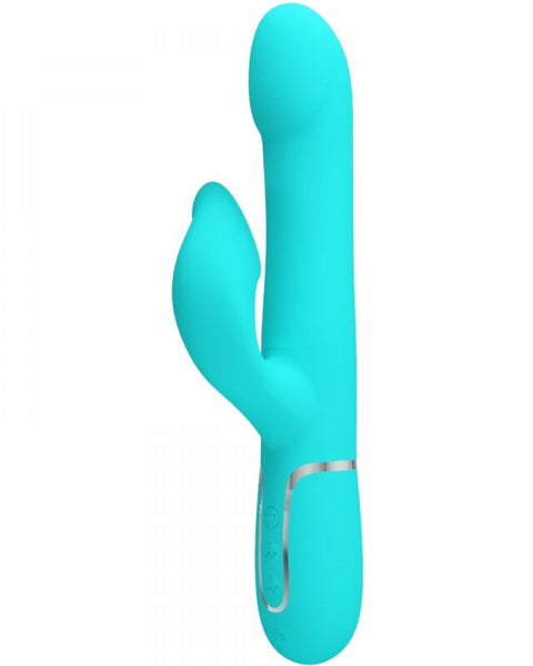 Falin Rabbit Vibrator Pearls - Turquoise BW-500012-1