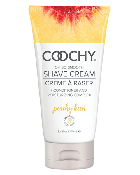 Coochy Oh So Smooth Shave Cream - Peachy Keen 3.4 Fl Oz 100ml COO1014-03