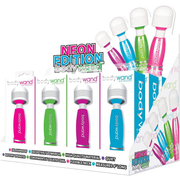 Bodywand Mini Neon Edition - 12 Pc Display X-BW500