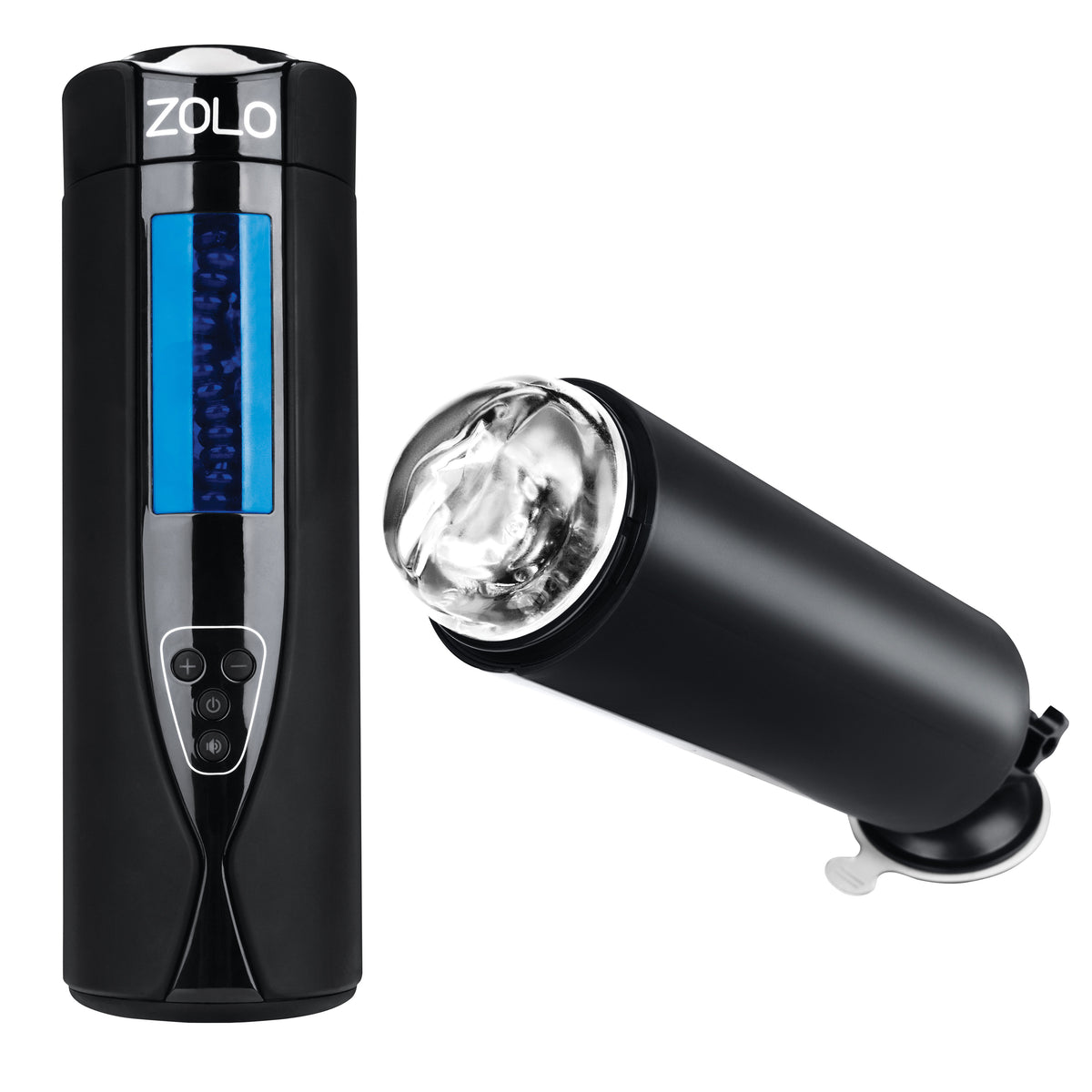 Zolo Tornado Rechargeable Masturbator - Black X-ZO6030