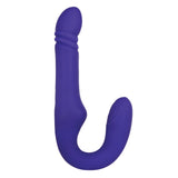 Eve's Ultimate Thrusting Strapless Strap-on - Purple Sale Specials