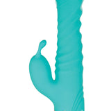 Heat Me Up Warming Rabbit Thruster - Aqua Sale Specials