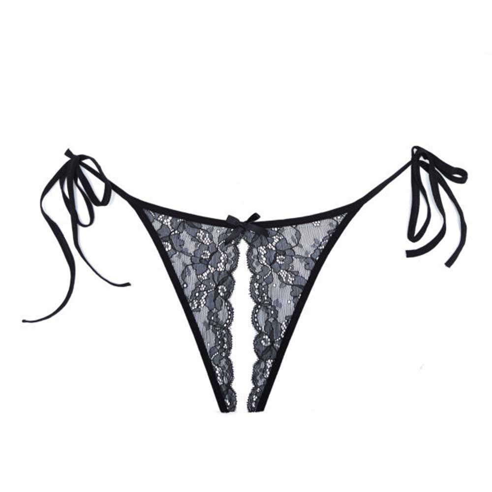 Adore Sugar Panty - One Size - Black Allure Lingerie