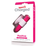 Charged Positive Rechargeable Vibe - Strawberry Screaming O