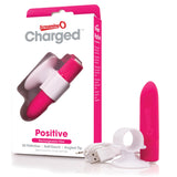 Charged Positive Rechargeable Vibe - Strawberry Screaming O