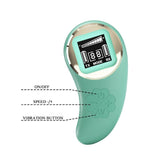 Mina Vibrating Remote Control Egg - Turquoise Pretty Love