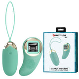 Mina Vibrating Remote Control Egg - Turquoise Pretty Love