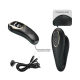 Nathan Double Pleasure Remote Control Vibrator -  Black Pretty Love