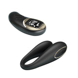 Nathan Double Pleasure Remote Control Vibrator -  Black Pretty Love