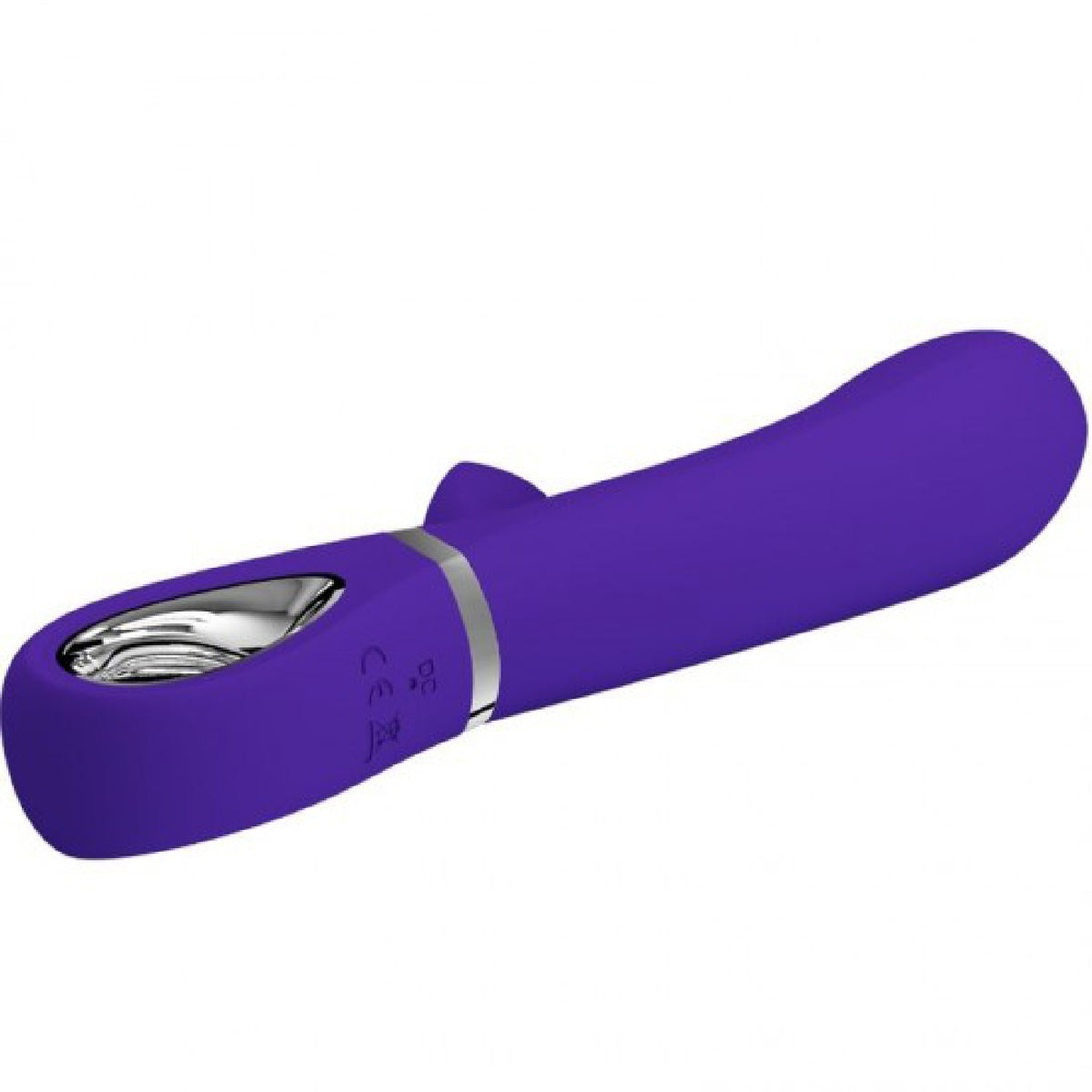 Thomas Super Soft Silicone Rabbit Vibrator -  Purple Pretty Love