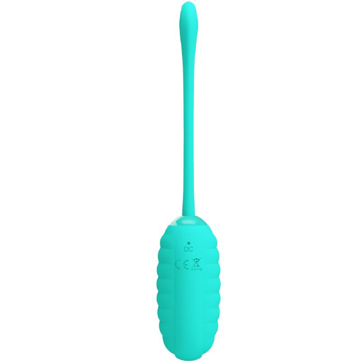 Kirk Rechargeable Vibrating Egg - Turquoise Pretty Love