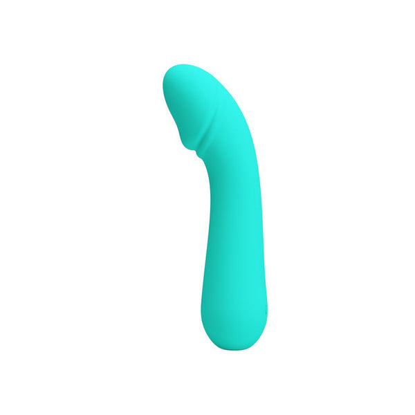 Cetus Rechargeable Vibrator - Turquoise Pretty Love