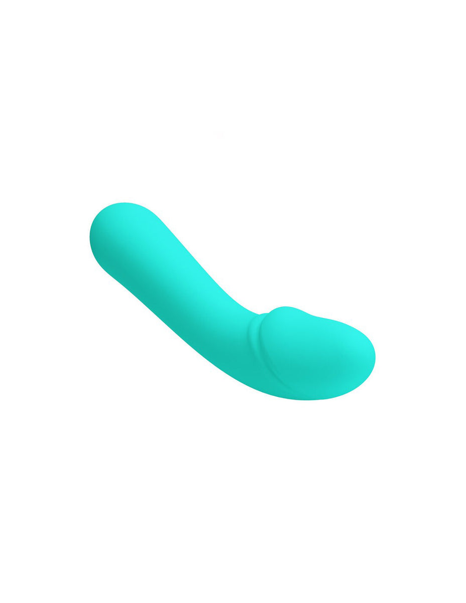 Cetus Rechargeable Vibrator - Turquoise Pretty Love