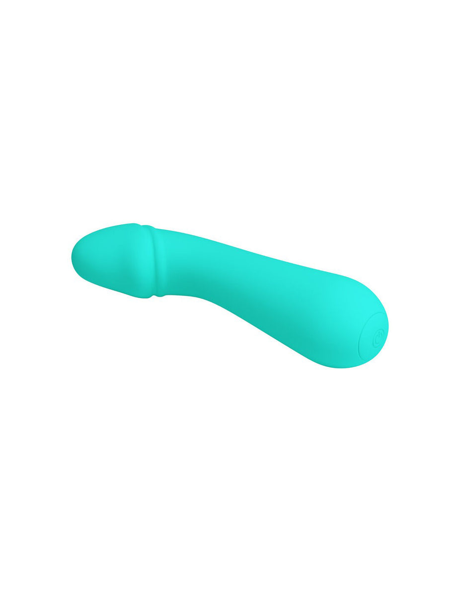 Cetus Rechargeable Vibrator - Turquoise Pretty Love