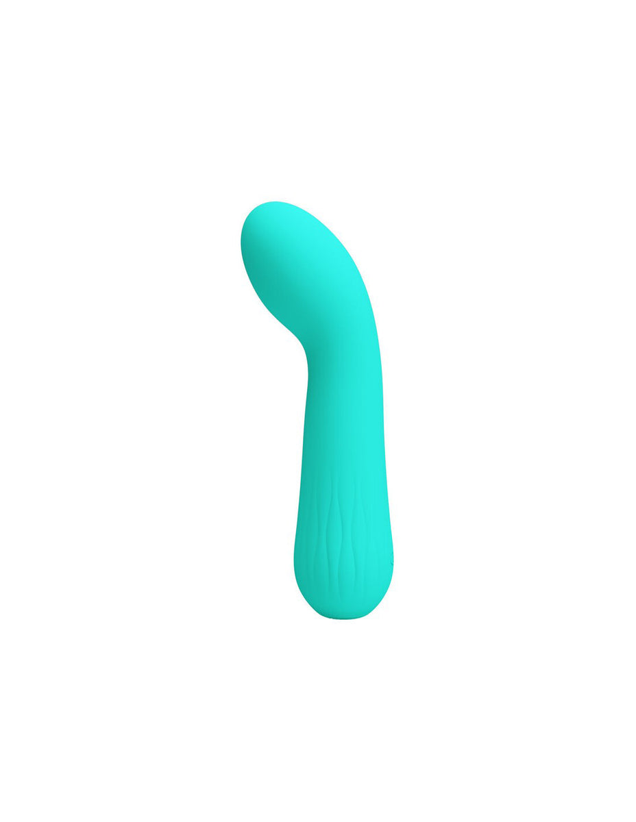 Faun Rechargeable Vibrator - Turquoise Pretty Love