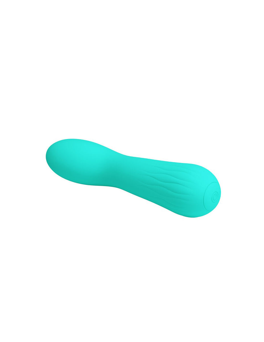 Faun Rechargeable Vibrator - Turquoise Pretty Love