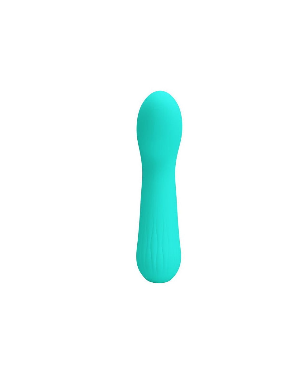 Faun Rechargeable Vibrator - Turquoise Pretty Love