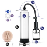 Performance Vx 4 - Male Enhancement Pump System - Clear Blush