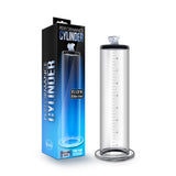 Performance - 9 Inch X 1.75 Inch Penis Pump  Cylinder  Clear Blush