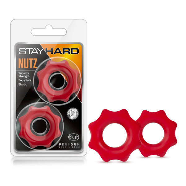 Stay Hard - Nutz - Red Blush