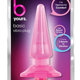 Sassy Vibra Plug - Pink Blush