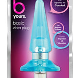 Sassy Vibra Plug - Blue Blush