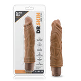 Dr. Skin - Cock Vibe 10 - 8.5 Inch Vibrating Cock  - Mocha Blush