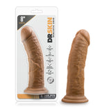 Dr. Skin - 8 Inch Cock With Suction Cup - Mocha Blush