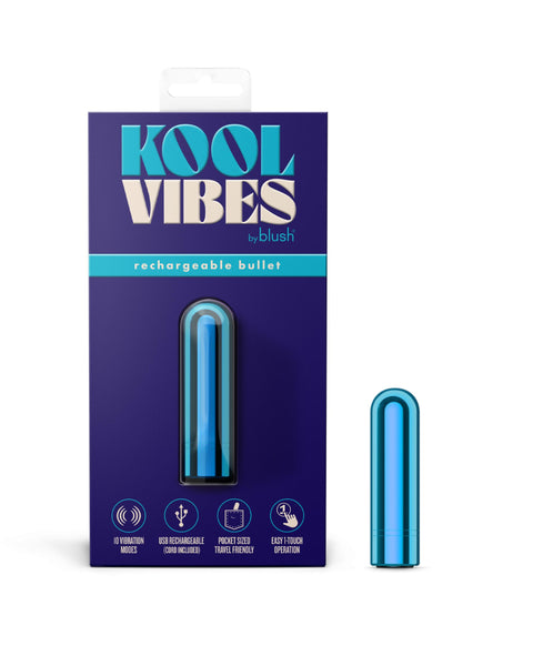 Kool Vibes - Rechargeable Mini Bullet - Blueberry Blush