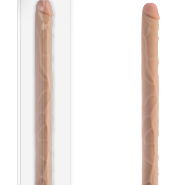 Dr. Skin - 19 Inch Dildo - Beige Blush