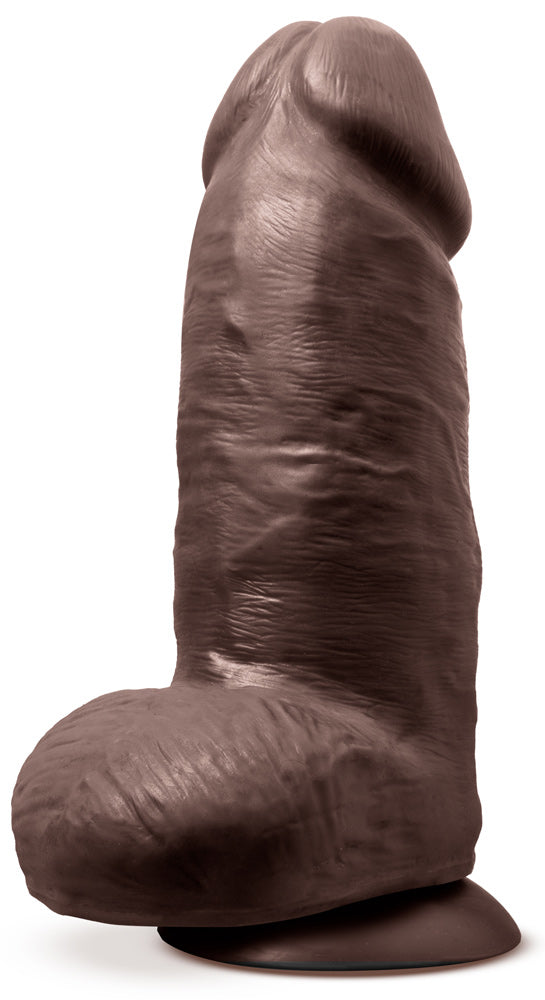 Au Naturel - Chub - 10 Inch Dildo - Chocolate Blush