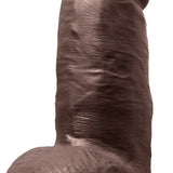 Au Naturel - Chub - 10 Inch Dildo - Chocolate Blush