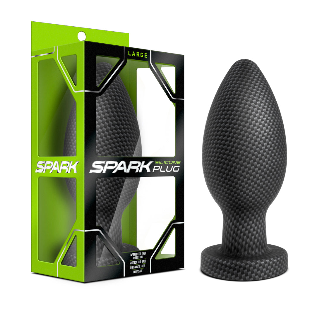 Spark Silicone Plug - Large Blush