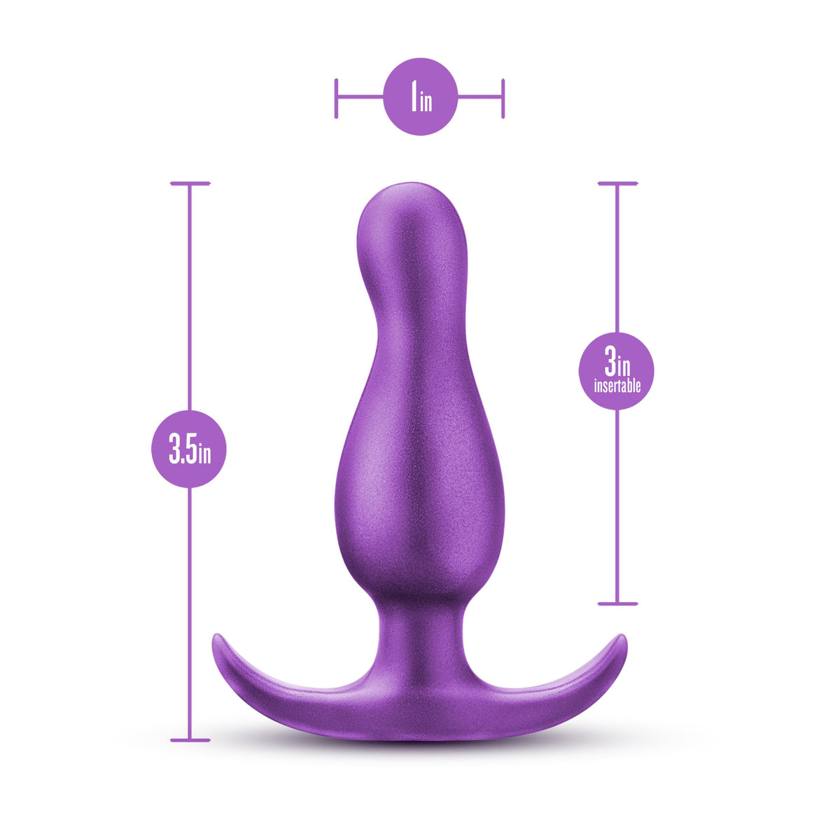 Anal Adventures Matrix - Quantum Plug - Galactic  Purple Blush