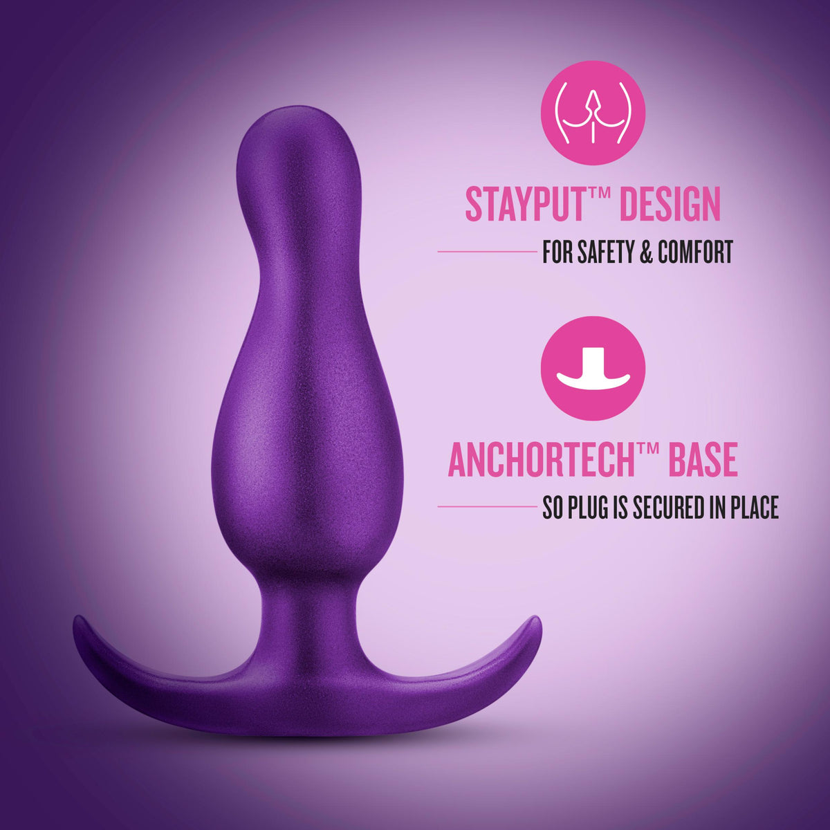 Anal Adventures Matrix - Quantum Plug - Galactic  Purple Blush