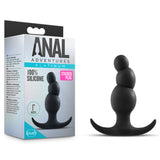 Anal Adventures Platinum - Stacked Plug - Black Blush