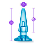 B Yours - Basic Anal Plug - Blue Blush