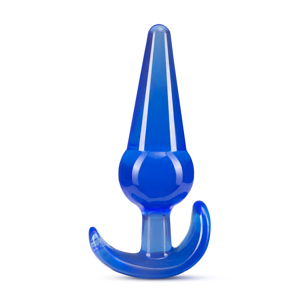 B Yours - Large Anal Plug - Blue Blush