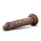 Dr. Skin Silicone - Dr. Carter - 7 Inch Dong With  Suction Cup - Chocolate Blush