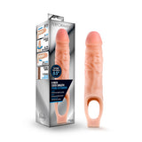 Performance - 9 Inch Cock Sheath Penis Extender -  Vanilla Blush