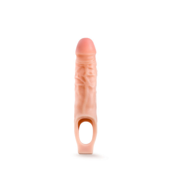 Performance - 9 Inch Cock Sheath Penis Extender -  Vanilla Blush