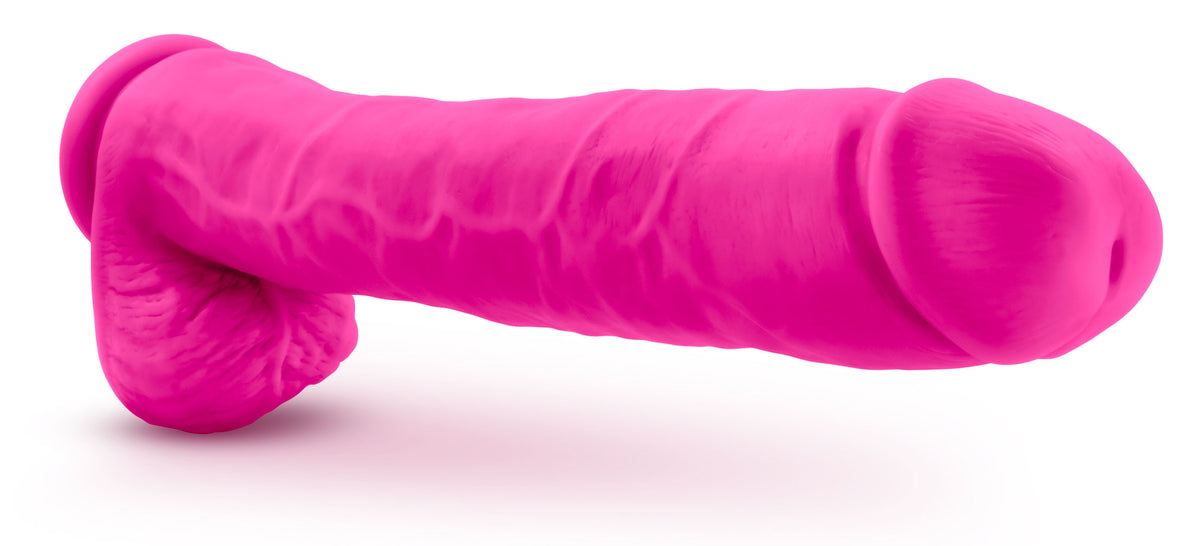 Au Naturel - Bold - Daddy - 14 Inch Dildo - Pink Blush