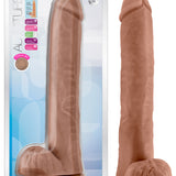 Au Naturel -  Daddy - 14 Inch Dildo - Mocha Blush