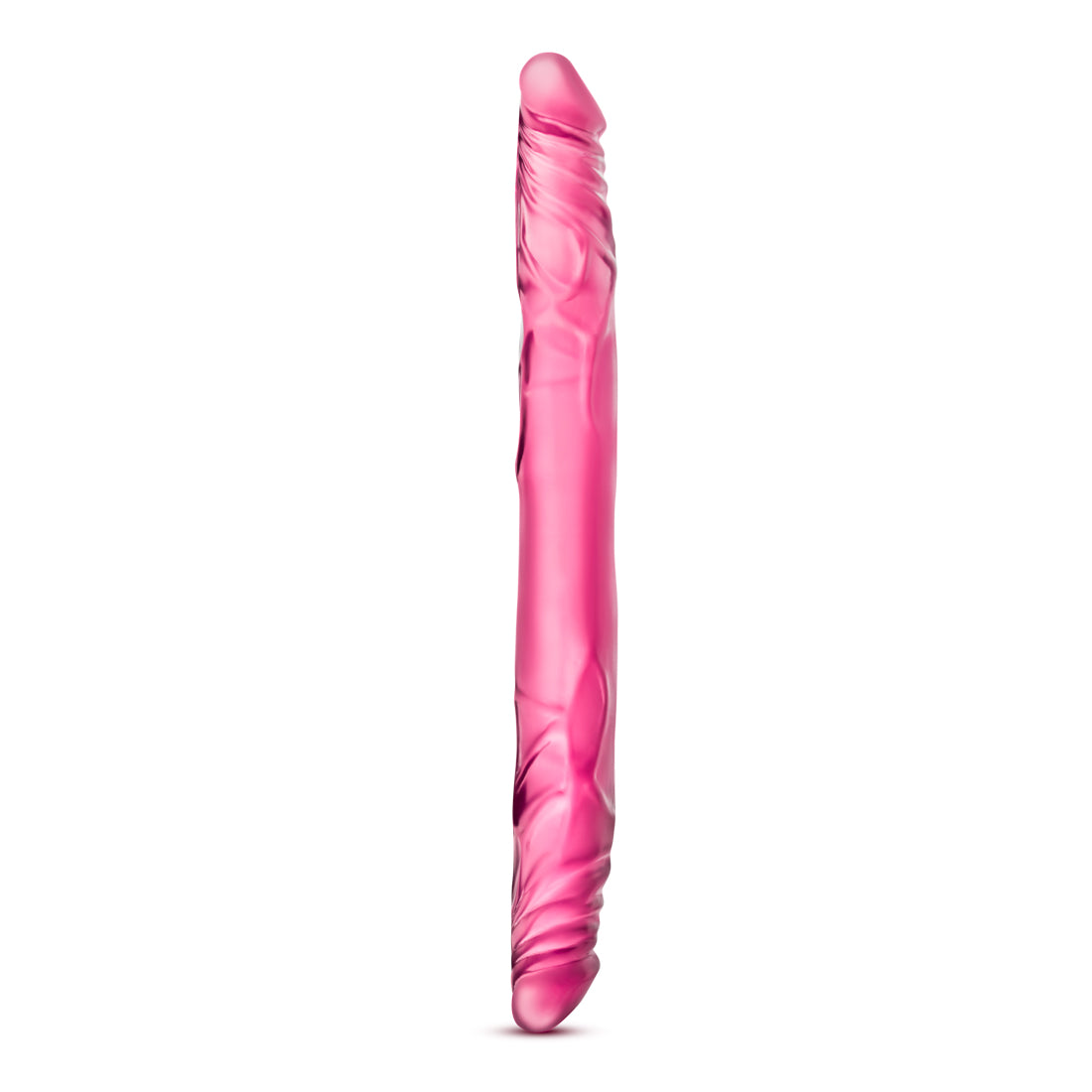 B Yours 14 Inch Double Dildo - Pink Blush