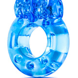 Stay Hard Reusable Cock Ring - Blue Blush