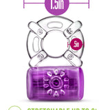 Play With Me - One Night Stand Vibrating C-Ring -  Purple Blush