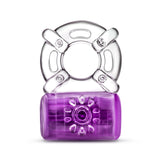 Play With Me - One Night Stand Vibrating C-Ring -  Purple Blush