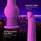 Impressions - New York - Gyro-Quake Dildo - Purple Blush